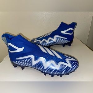 Men's Adidas Ultra Freak 22 Boost ROYAL Blue White Football Cleats GZ0468 Sz 13